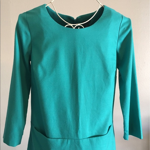 J. Crew turquoise dress - Picture 4 of 8
